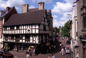 Centre of Oswestry