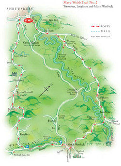 Mary Webb Map